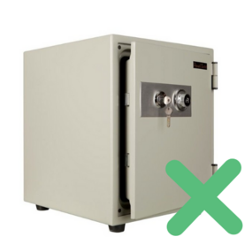 Niet meer leverbare kluizen