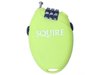 Squire Retrac 2 Fietsslot met intrekbare kabel | Lime groen