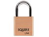 Squire Lion LN4 - Hangslot - Slot met Sleutel - Gehard Staal - 40 mm - Koper/Zilver