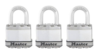 Masterlock Hangslot - Sleutelslot - Gelamineerd Staal - 3 Stuks - M1EURTRI