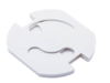Kind veilige afdekplaat&nbsp;voor geaard stopcontact - 5 stuks wit