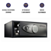 Masterlock X075ML Middelgrote kluis met digitale combinatie