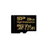 Micro SD-Kaart - 256GB - Golden Series - Silicon Power - High Endurance MicroSD