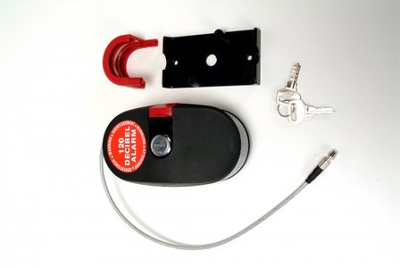 Lock Alarm 2,4 meter kabelslot met alarm type-6796