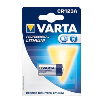 Varta CR123A fotobatterij 3 V
