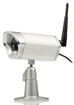IP-camera voor videobewaking buitenshuis op afstand