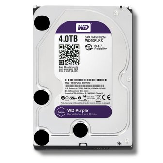 Harde schijf Western Digital Purple 4 TB