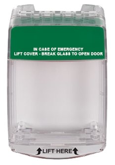 STI Eurostopper Multikit Flushmount - Beschermkap met Sirene - Rood en Groen - Groene inzetstuk