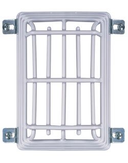 STI-9703 Beschermkooi voor Bewegingsmelder - Staal - 156x102x57mm - Bovenaanzicht