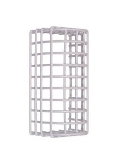 STI-9622 Beschermkooi voor Bewegingsmelder &ndash; Staal &ndash; 222x102x95 mm - Schuinaanzicht