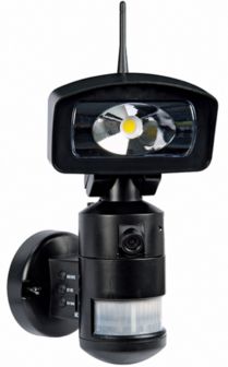 Buitenlamp met HD camera, WIFI en app, NightWatcher NW765B