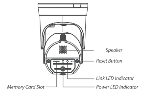 WiFi camera met lamp, APP en bewegingssensor GuardCam-DECO, zwart