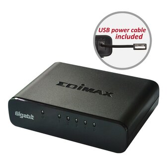 Edimax ES-5500G V3 netwerk switch, 5 poorten