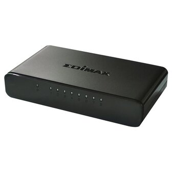 Edimax ES-3308P netwerk switch, 8 poorten (10/100 Mbps)
