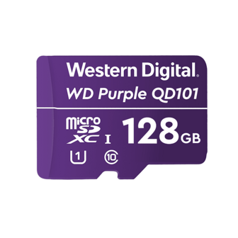 Western Digital geheugenkaart MicroSDXC geschikt voor camerabewaking 128GB, WDD128G1P0C