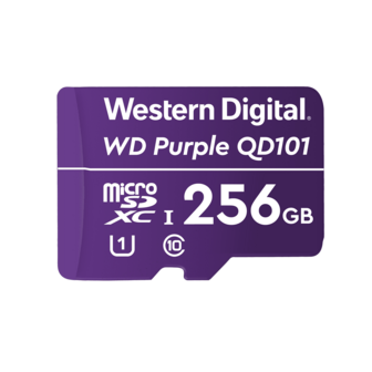 Western Digital geheugenkaart MicroSDXC geschikt voor camerabewaking 256GB, WDD256G1P0C