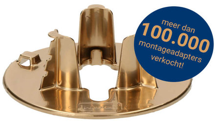 Hertek montage-adapter voor snellere montage