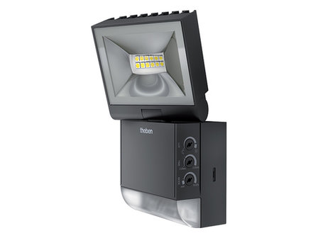 theLeda S10 BK, Theben sensor lamp met bewegingsmelder, zwart