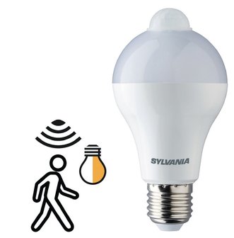 Sylvania Led-Lamp E27 12W 1055lm 3000K, met bewegingssensor