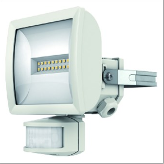  theleda ec10 witte lamp met bewegingssensor 10w led, 685lm, 4000-5600k