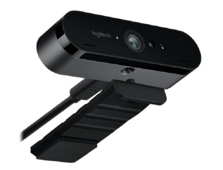 Logitech BRIO 4K ultra HD webcam - webcamera, 4096 x 2160, USB