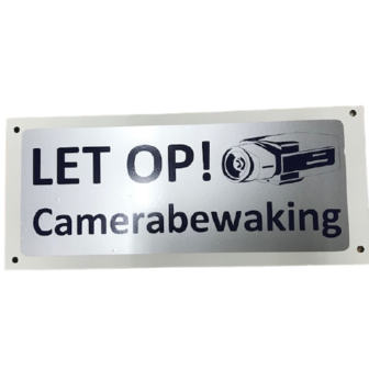 Let op! Camerabewaking - shop.EuropeSecurity.nl