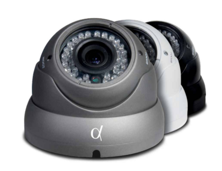 Alpha Image AMD2G-E vandaalbestendige metalen dome camera, 1000tvl