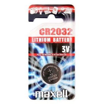 Maxell CR2032 Lithium knoopcel batterij 3V