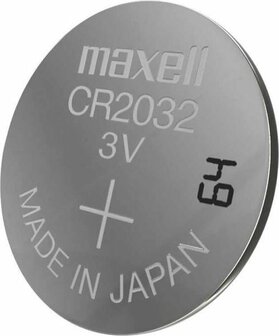 Maxell CR2032 Lithium knoopcel batterij 3V