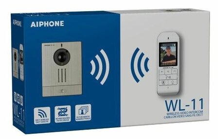 Draadloze-video-deurbel-met-opname-Aiphone-WL-11