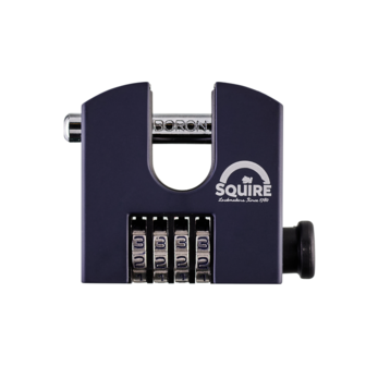 Squire SHCB65 | Cijferslot | Hangslot | Krachtig slot voor rolluiken | Roldeurslot | 65 mm
