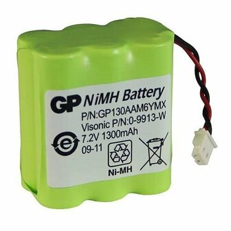 Visonic Batterijvervanging voor PowerMax - alarmsysteem - 0-9913-W - 7.2V