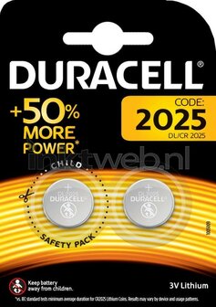 Duracell-Knoopcel-Batterij,-voor-Volkswagen-en-Skoda-autosleutel,-CR2025