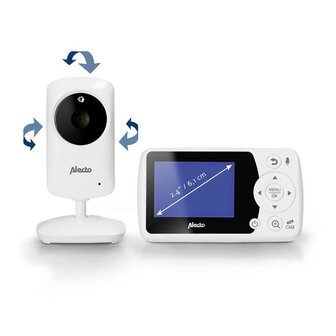 babyfoon met camera | baby monitor | alecto DVM-64_vooraanzicht