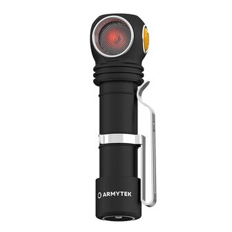 Zaklamp LED Oplaadbaar | 1100 Lumen | Armytek Wizard C2 WR | Roodlicht