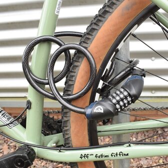 Fietsslot Squire Kilda Combi 10/1800 - Kabelslot - Cijferslot 180 cm 2