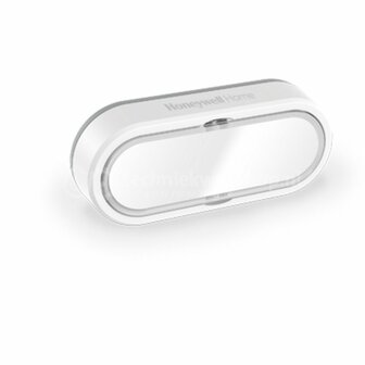 Honeywell DC515S, draadloze compacte deurbel met beldrukker, met geheime klopfunctie drukknop