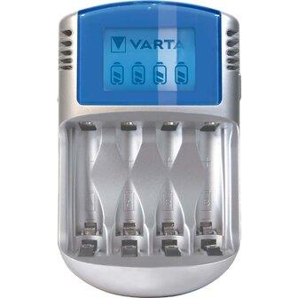 Batterij Lader Varta - voor AA en AAA - met 4x AA HR6 2600 mAh als leeg