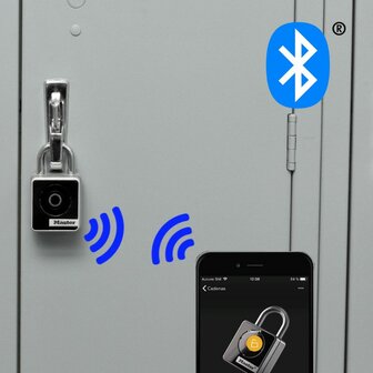 Bluetooth Hangslot - Masterlock 4400EUREC bluetooth
