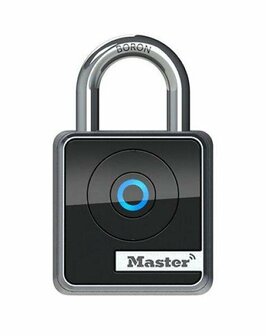 Bluetooth Hangslot - Masterlock 4400EUREC vooraanzicht