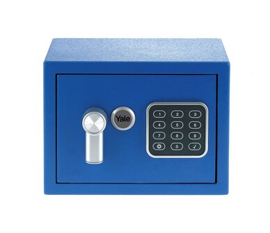 Yale Mini kluis - Blauw - Elektronische Kluis - YSV/170/DB2/P