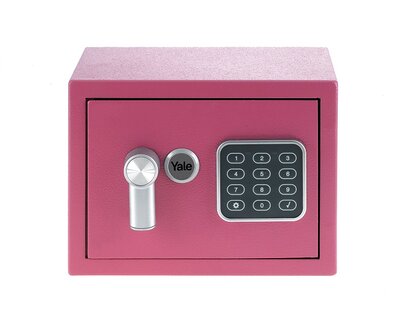 Yale Mini kluis - Roze - Elektronische Kluis - YSV/170/DB2/P