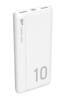 Powerbank 10000mAh Silicon Power QP15 - SP10KMAPBKQP150W Wit