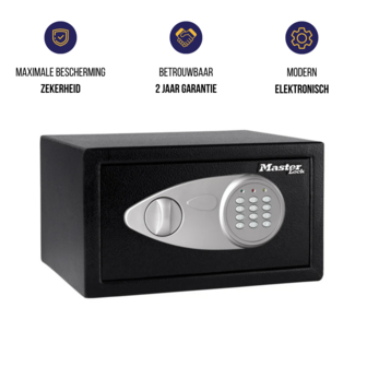Masterlock X041ML Middelgrote kluis met digitale combinatie