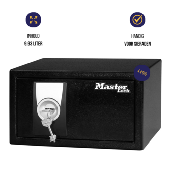 Masterlock X031ML kleine kluis met sleutelslot - Algemene Informatie