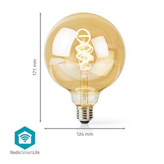 SmartLife - Grote filament LED-lamp app bediend - WIFILRT10G125 maatindicatie