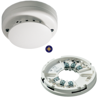 aritech dp721r rookmelder db702 montagesokkel