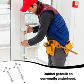 Bouwsleutel - Universele Sloten Multitool - 2 Stuks sfeerafbeelding