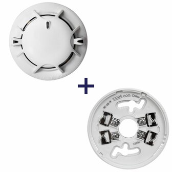 Kidde - Aritech Optische Rook- en Hittemelder - Montagevoet - Sokkel - NC-DPM-W + NC-DB-W