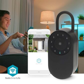 Digitale Bluetooth Sleutelkluis - Smartlife Nedis BTHKB11BK